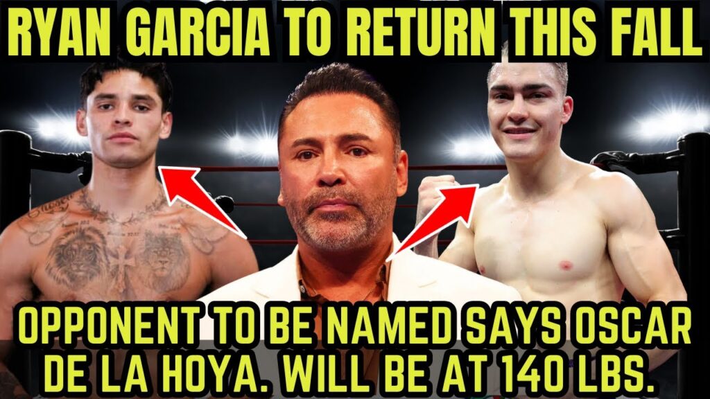 Ryan Garcia To RETURN This FALL? Oscar Duarte In TALKS To Be Opponent #sports #boxing #news #youtube