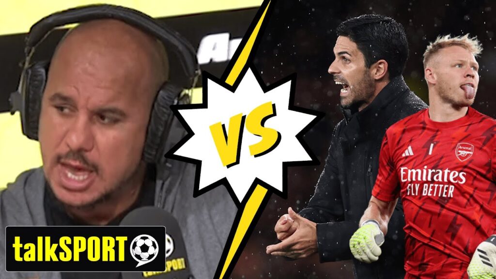 "IT'S SAVAGE FROM ARTETA!" 😫 Gabby Agbonlahor INSISTS Ramsdale Has Lost His Spot at Arsenal 😳