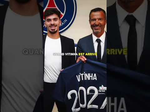 🇵🇹Vitinha le nouveau patron du milieu du PSG ?! #shorts #football #psg