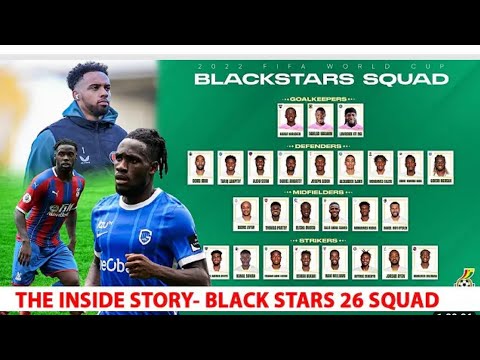 Otto Addo disappointed 26 man black stars squad -Jeffrey Schlupp & Paintsil out!!The inside story