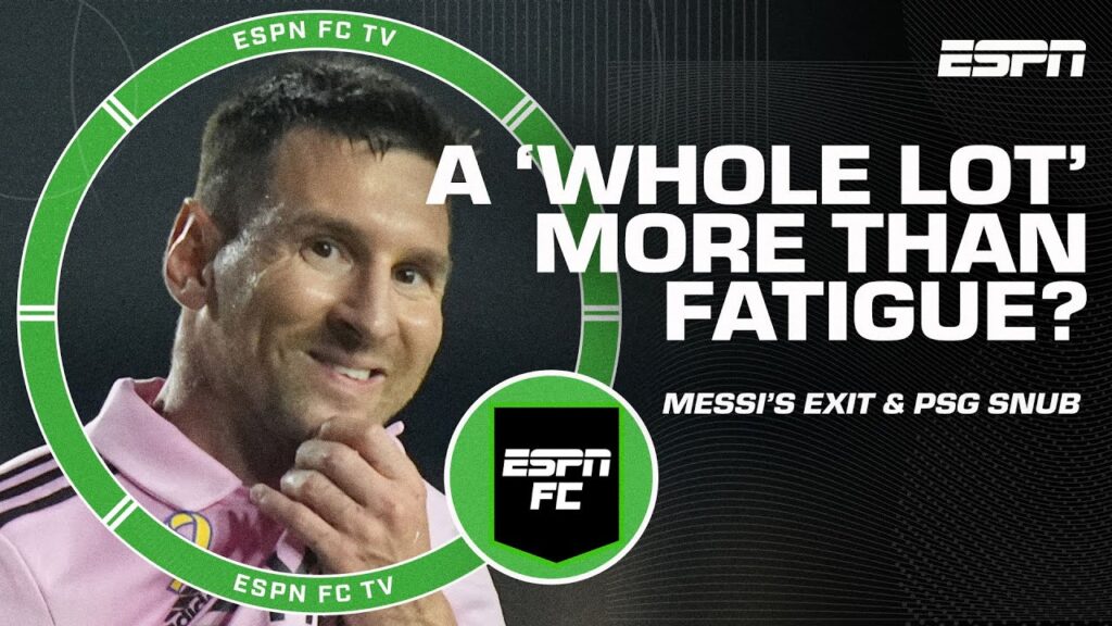 Inter Miami's playoff hopes in jeopardy without Lionel Messi + PSG's Messi snub | ESPN FC