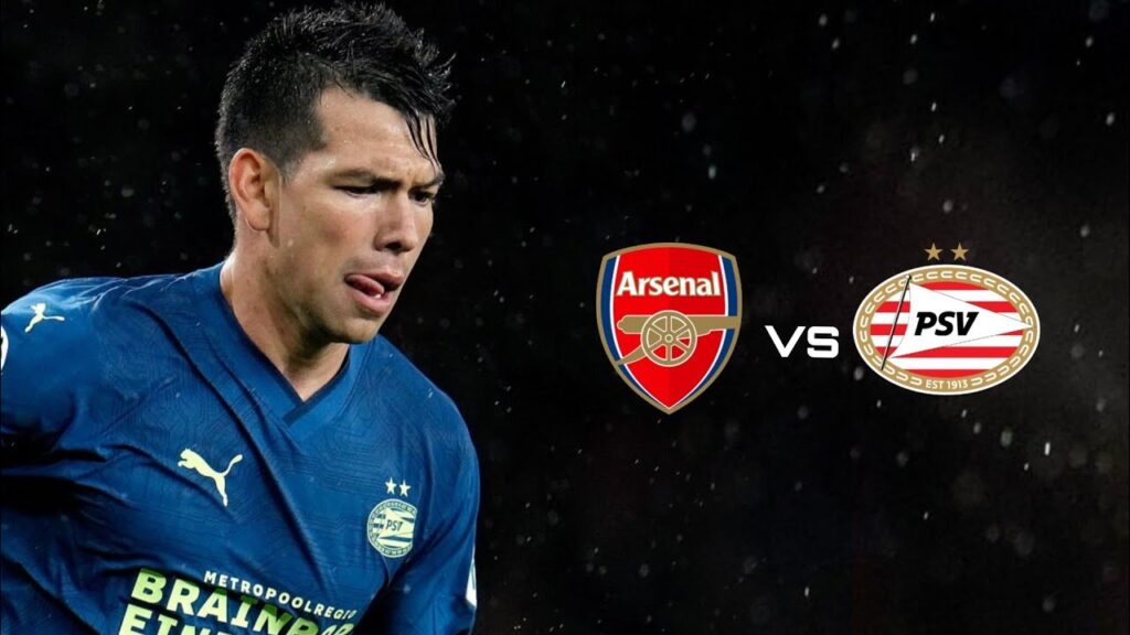Asi Jugó  Hirving Chucky Lozano vs Arsenal - Champions League 2023