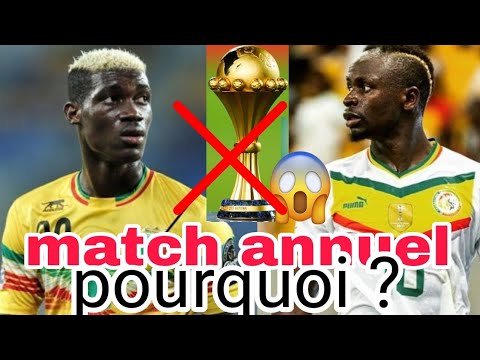 officiel Sénégal 🇸🇳 🆚 mali annulé...nampalys mendy enfin rejouer...PAPE Demba blessé