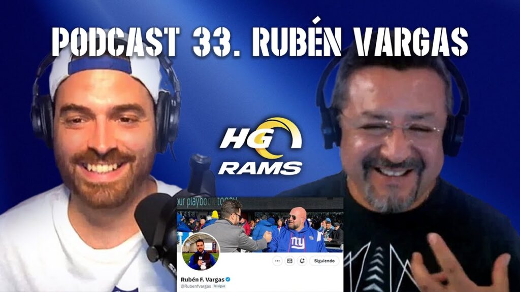 Podcast 33 RUBÉN VARGAS : NY GIANTS ESPAÑA