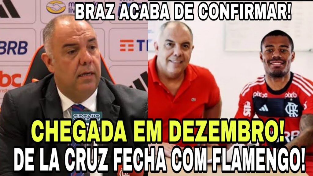 É OFICIAL! CHEGADA EM DEZEMBRO! FLAMENGO FECHA COM NICOLAS DE LA CRUZ !!!