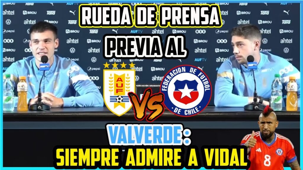 PREVIA URUGUAY VS CHILE,RUEDA DE PRENSA DE VALVERDE Y UGARTE PREVIA URUGUAY VS CHILE,RUEDA DE PRENSA DE VALVERDE Y UGARTE