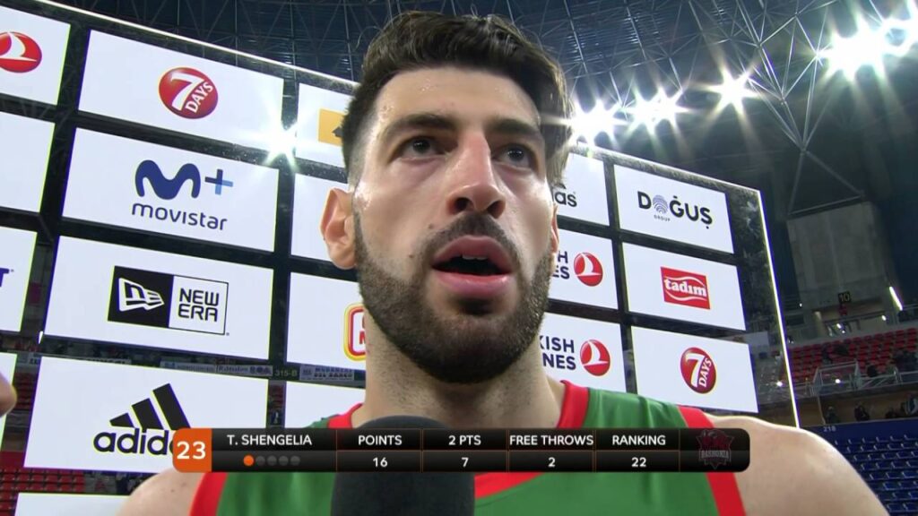 Post-Game interview: Tornike Shengelia, Baskonia Vitoria Gasteiz