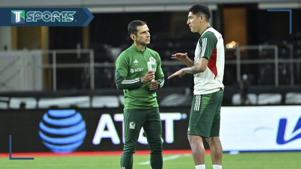 La CHARLA de Jaime Lozano con Edson Álvarez, ANTES del JUEGO de la Selección Mexicana ante Australia