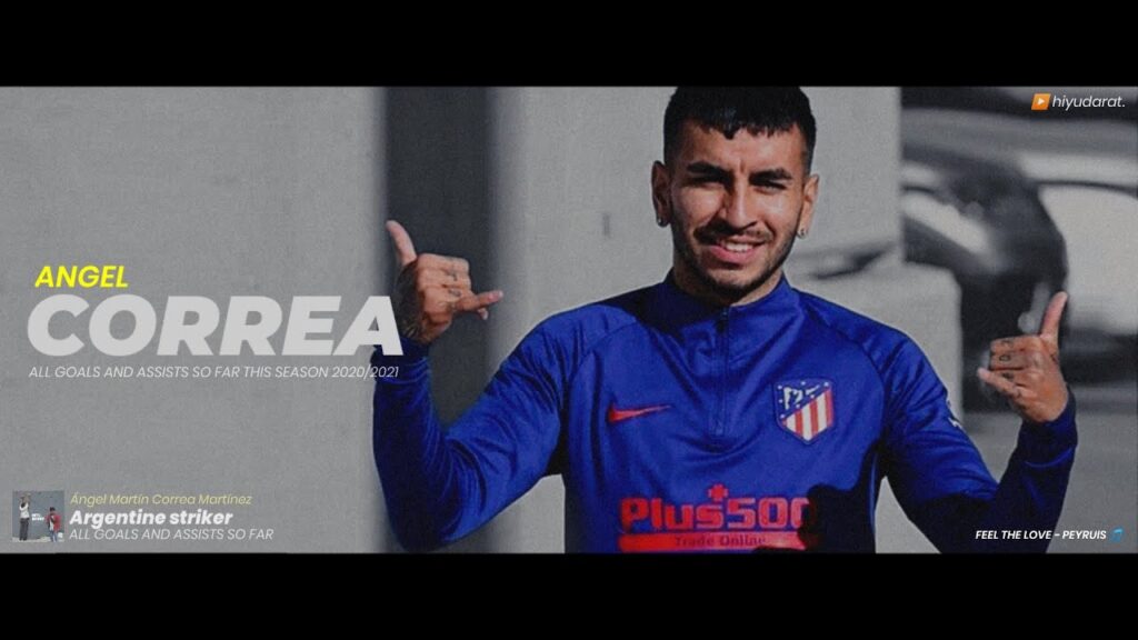 ANGEL CORREA, ALL GOALS AND ASSISTS SO FAR 2020/21 ATLETICO MADRID
