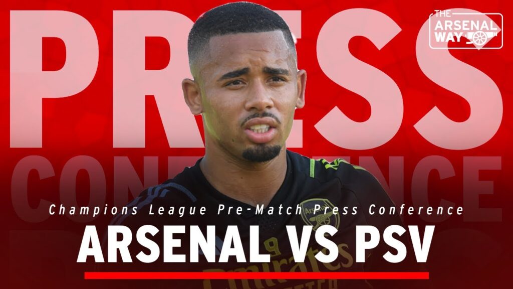 "CHAMPIONS LEAGUE? WE CAN WIN IT" | Gabriel Jesus Previews Arsenal v PSV
