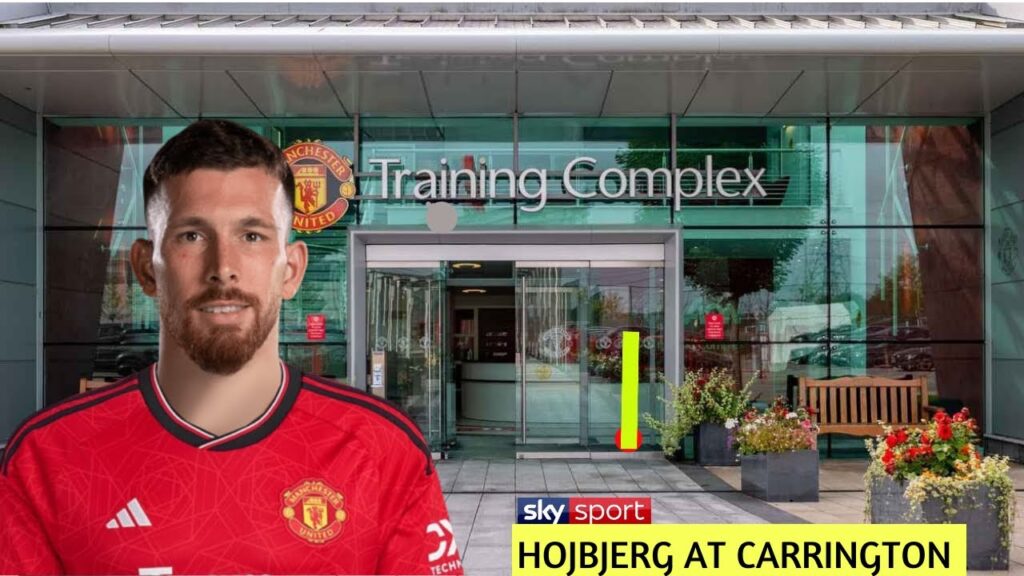 🚨Pierre-Emile Hojbjerg Sighting at Carrington | Sky $ports | Transfer News LIVE | Man Utd 🔥🔴