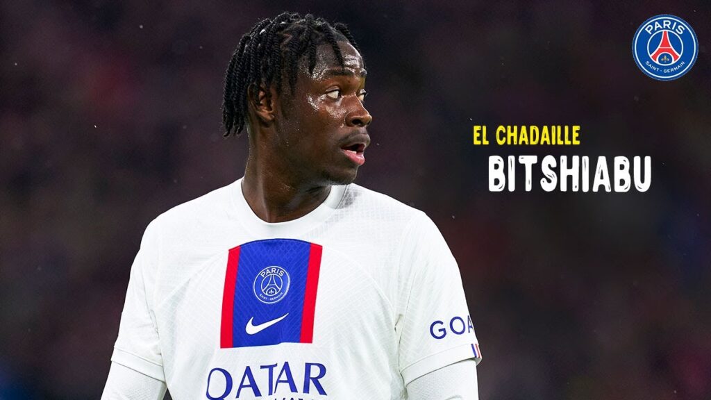 El Chadaille Bitshiabu 2023 • Fantastic Tackles & Skills | PSG