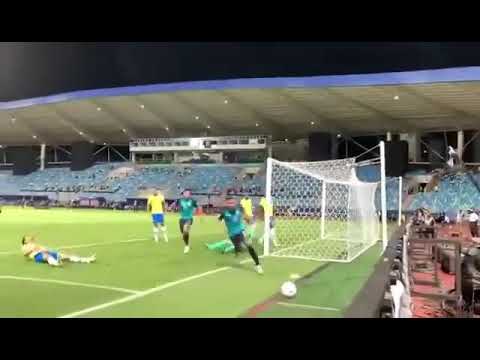 GOL DE ANGEL  MENA | BRASIL VS ECUADOR | BRASIL 1  ECUADOR 1