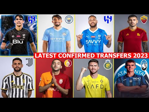 CONFIRMED TRANSFERS TODAY ✅Bono,Paquetá,Ziyech,Neymar,Laporte, Lavia,De Ketelaere...