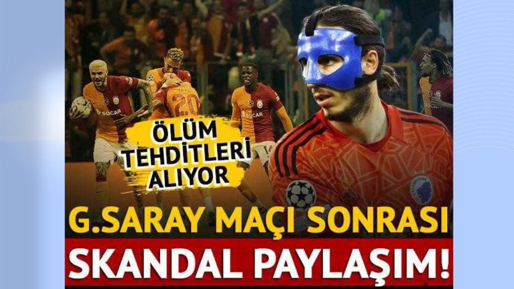 Galatasaray maçı sonrası Kopenhag kalecisi Grabara'dan skandal paylaşım! UEFA'nın soruşturma...