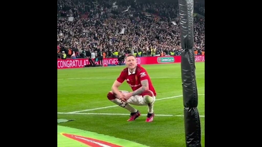 “I took a moment there at the end a.”Wout Weghorst was taking it all in at full time 🥺