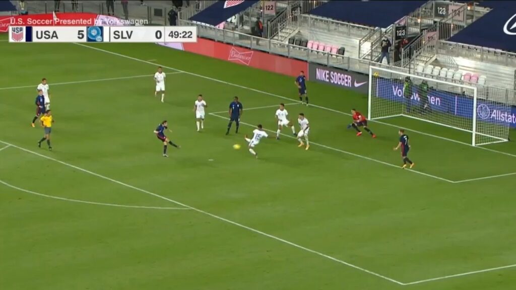 USMNT vs. El Salvador: Brenden Aaronson Goal - Dec. 9, 2020