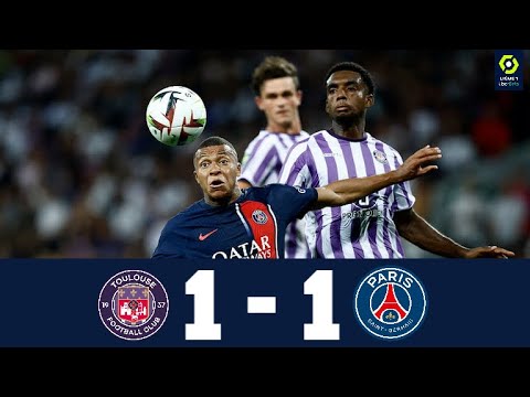 Toulouse vs PSG | Résumé | Ligue 1 2023/24