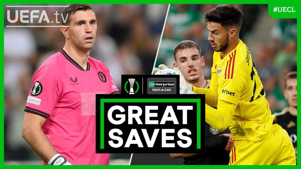 #UECL Great Saves Matchday 1 | Martínez, Samurović...
