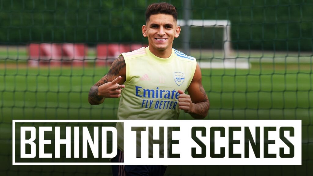 😍 Torreira is back in training! | Behind the scenes at Arsenal training centre