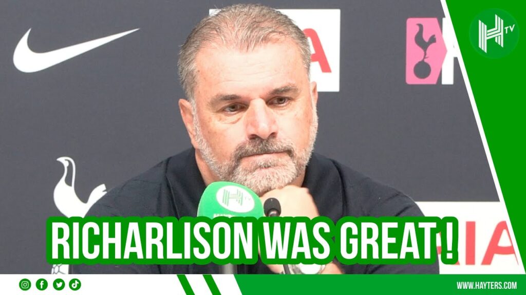 Richarlison was GREAT! | Ange Postecoglou after Tottenham 2-1 Sheff Utd