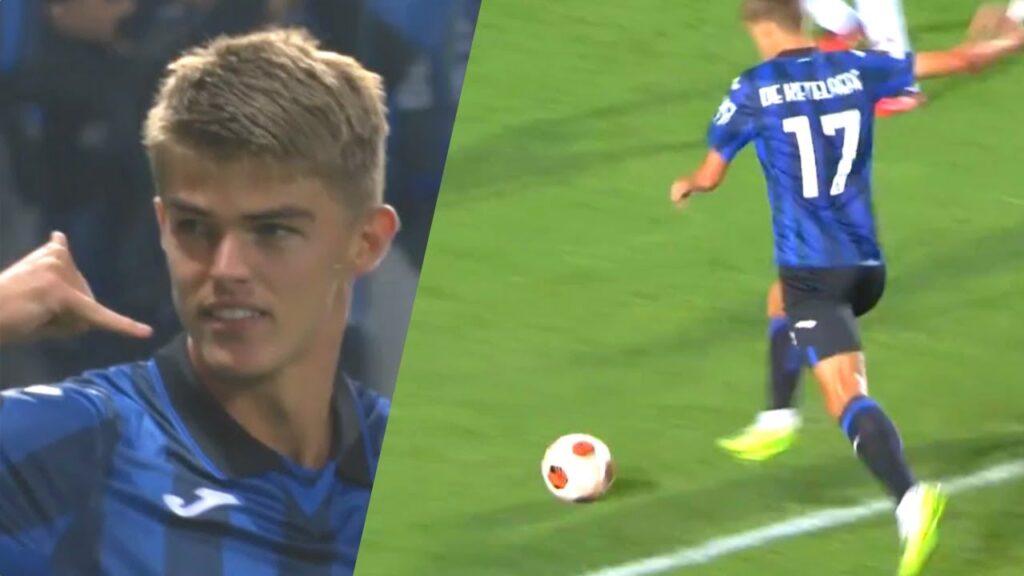 Goal De Ketelaere vs Raków  (22/9/2023) | Amazing Performance under Gasperini