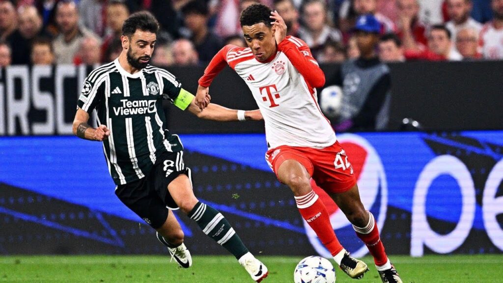 Jamal Musiala vs Manchester united - Incredible performance 🙌