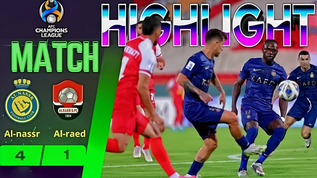 Al Nassr 2-0 Persepolis | CR7's side ACL points | Al HIGHLIGHTS MATCH 2023