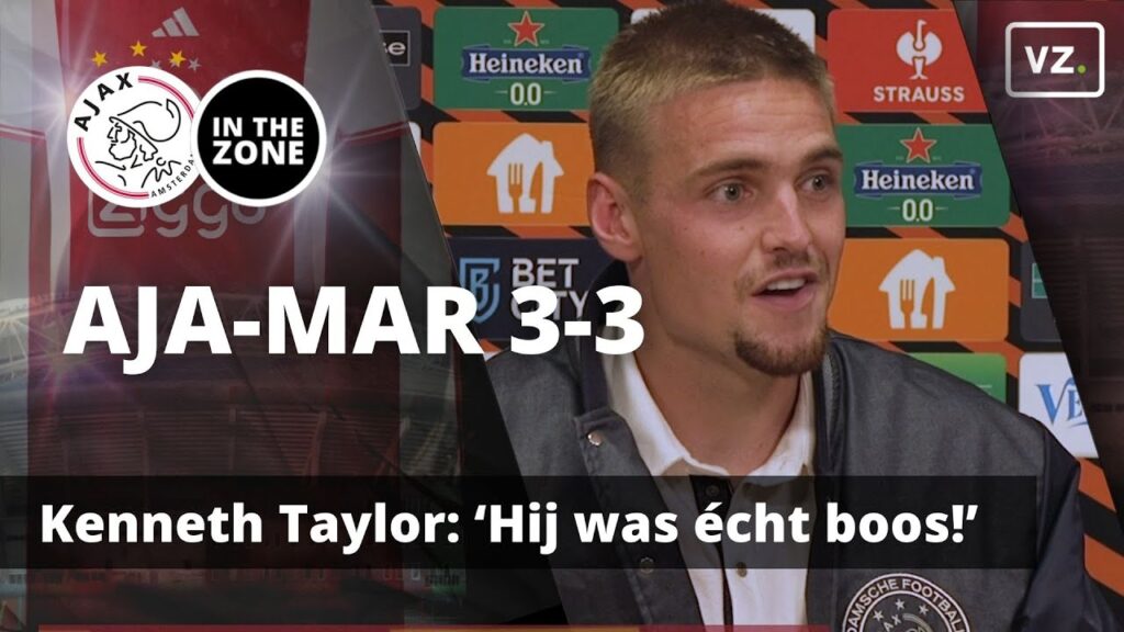 Kenneth Taylor na Ajax - Marseille: 'Hij gaf me op mijn donder, hij was écht boos'