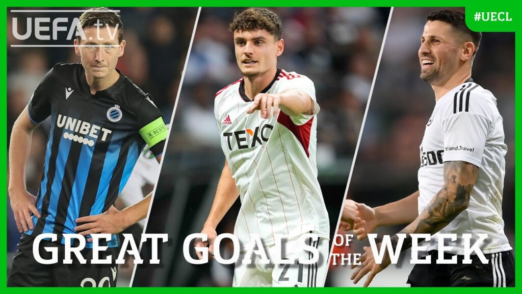 #UECL Great Goals Matchday 1 | Vanaken, Polvara, Wszolek...