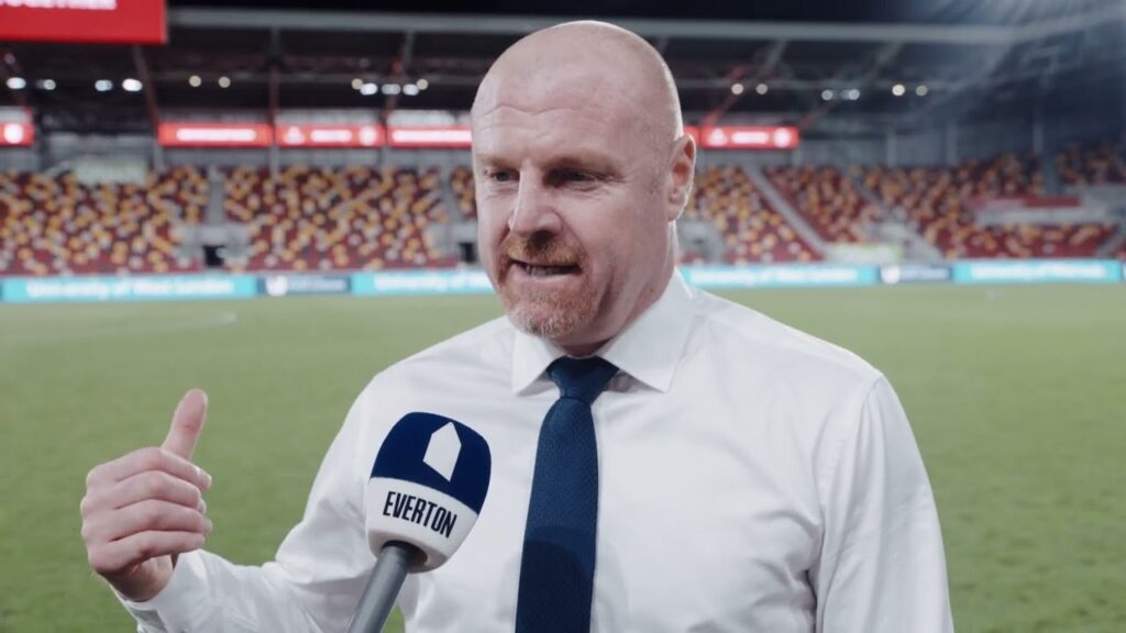 BRENTFORD 1-3 EVERTON: SEAN DYCHE'S REACTION!