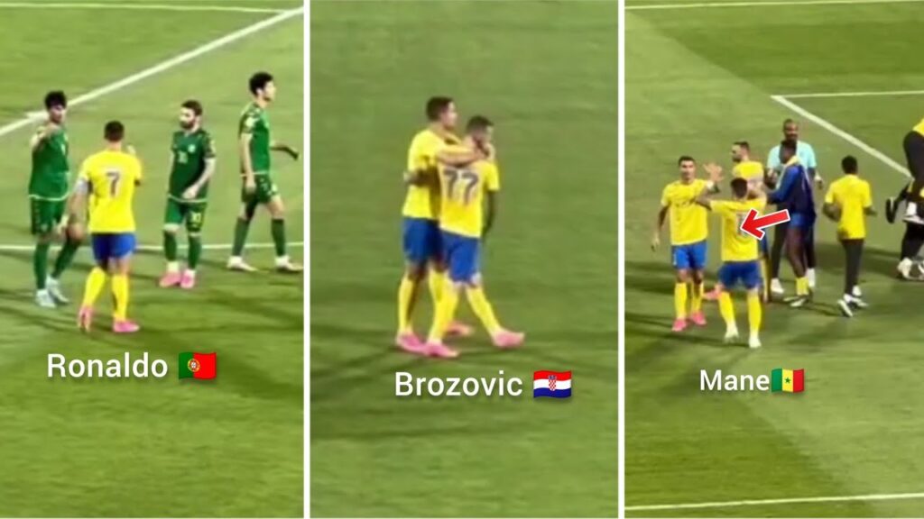 Cristiano Ronaldo,Sadio Mane,Brozovic full time reaction to Al Nassr vs Al Shorta!!🇵🇹🇭🇷⚽👏