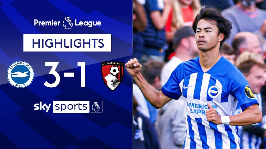 SUPER sub Mitoma scores DOUBLE in comeback win! 💫 | Brighton 3-1 Bournemouth | Highlights