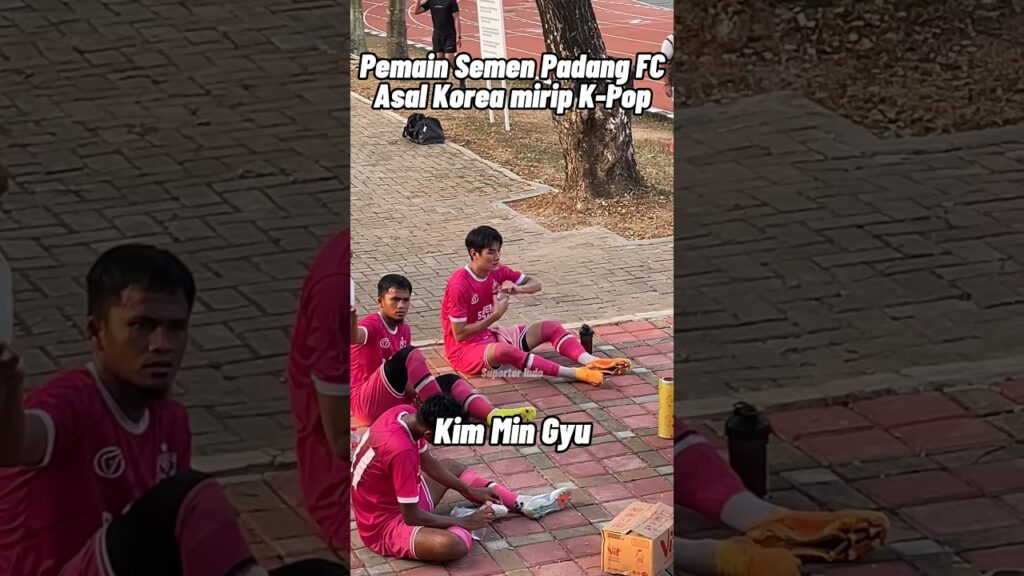 Kim Min Gyu pemain Semen Padang mantan Timnas U16 Korea mirip artis K-Pop #liga1 #shorts #short