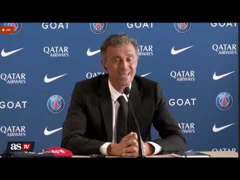Primeras palabras de Luis Enrique como técnico del PSG | Futbol | AS América