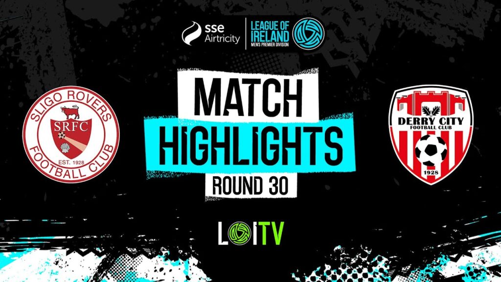 SSE Airtricity Men's Premier Division Round 30 | Sligo Rovers 1-0 Derry City | Highlights