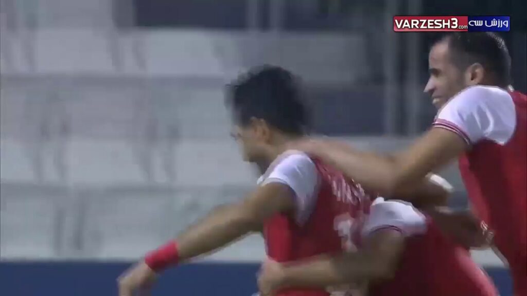 گل سوم پرسپولیس به شارجه امارات توسط وحید امیری