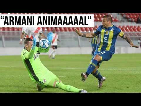LAS MEJORES ATAJADAS DE FRANCO ARMANI VS ROSARIO CENTRAL!!!