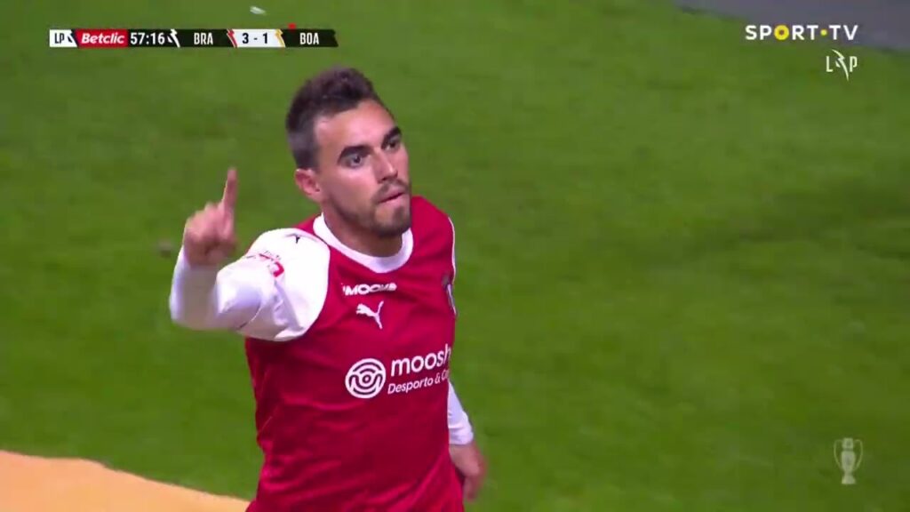 Golo Ricardo Horta: Sp. Braga (4)-1 Boavista - Liga Portugal Betclic | SPORT TV