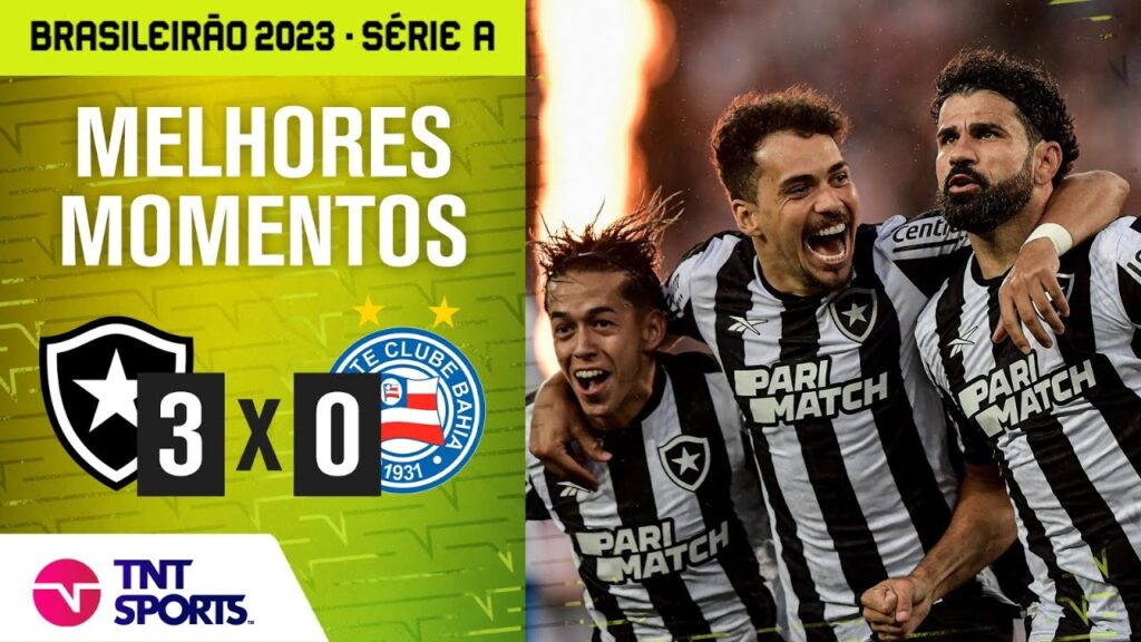 DIEGO COSTA MARCA DUAS VEZES E BOTAFOGO ATROPELA O BAHIA! BOTAFOGO 3 X 0 BAHIA | BRASILEIRÃO 2023