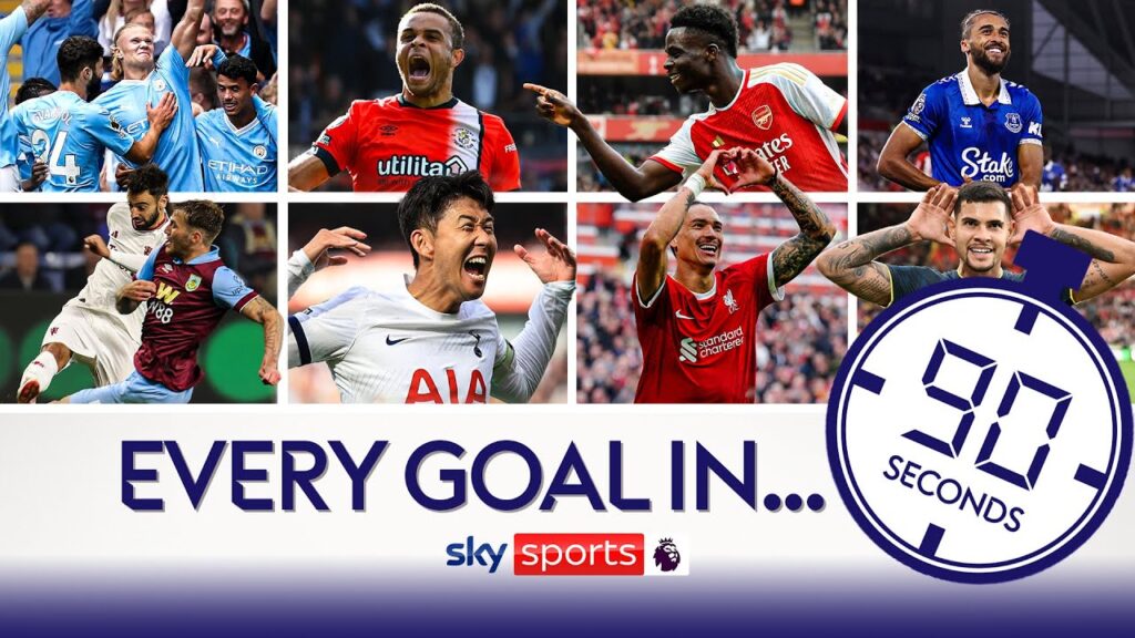 Every Premier League MW6 goal in 90 SECONDS! ⚽⚡