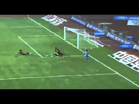 goal Abderrazak Hamdallah Vs  Liaoning Fc -31/07/2014- هدف عبد الرزاق حمد الله ضد لياو نينغ