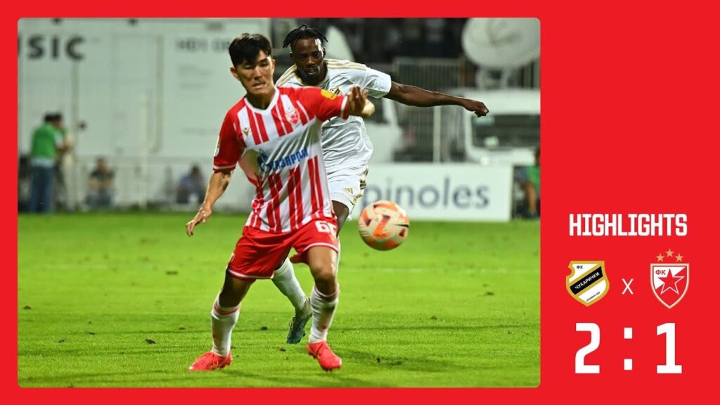 Čukarički - Crvena zvezda 2:1, highlights