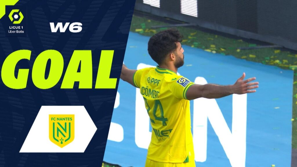 Goal Eray Ervin CÖMERT (46' - FCN) FC NANTES - FC LORIENT (5-3) 23/24
