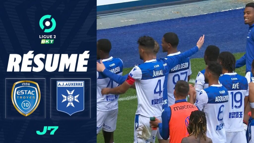 ESTAC TROYES – AJ AUXERRE (1 – 2) – Résumé – (ESTAC – AJA) / 2023-2024 ESTAC TROYES - AJ AUXERRE (1 - 2) - Résumé - (ESTAC - AJA) / 2023-2024
