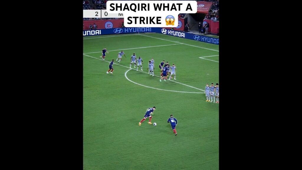 Shaqiri Scores Insane Goal 😱 #Shaqiri #MLS #Soccer #Football
