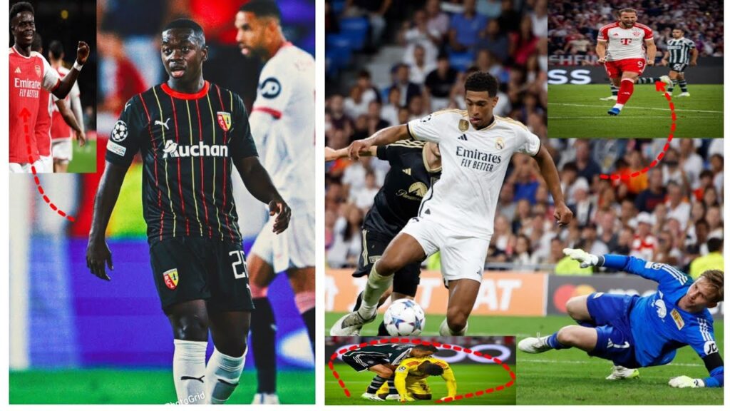 Nampalys Mendy monstrueux ce Soir pour son début avec Lens...Bellingham sauveur...Onana..Saka..