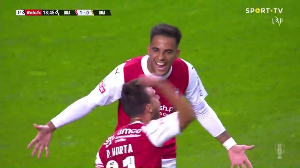 Golo Ricardo Horta: Sp. Braga (1)-0 Boavista - Liga Portugal Betclic | SPORT TV