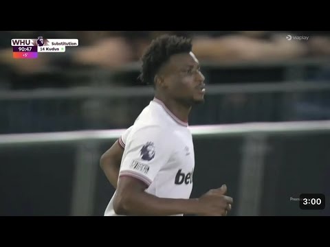 MOHAMMED KUDUS CAMEO LIVERPOOL VS WEST HAM (3-1), MO SALAH PENALTY, ANTOINE SEMENYO & PLAYER RATINGS