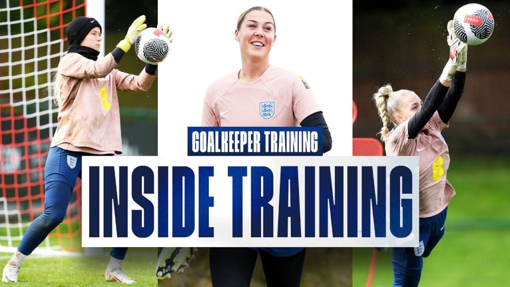 Sharpshooters v Keepers, Fingertip saves & Fast Reactions Earps, Roebuck & Hampton | Inside Training